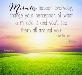 perception of miracles Jon Bon Jovi quote